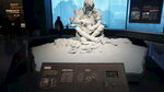 古代精美雕塑展示于展厅