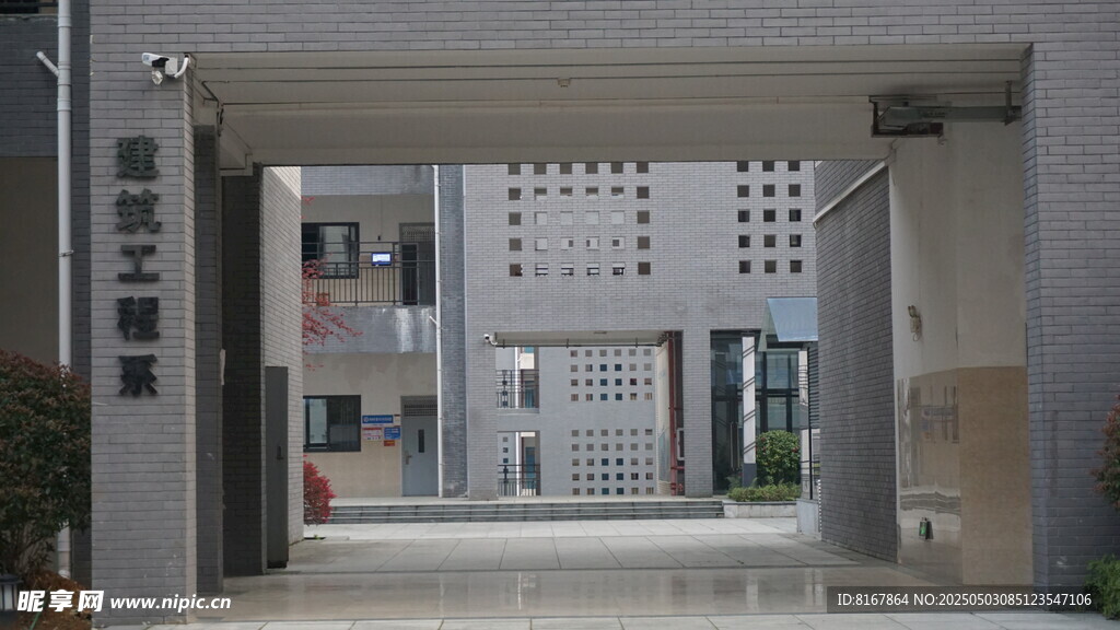 现代建筑入口景观
