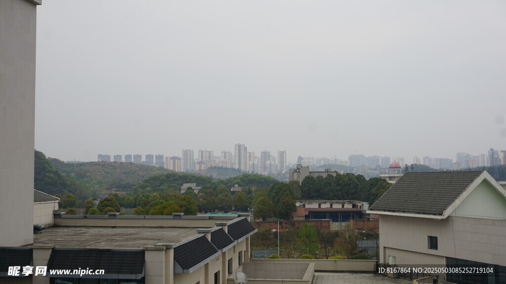 城郊景色远眺