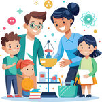 家庭科学实验欢乐时刻