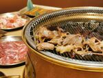 美味烤肉现场诱人瞬间