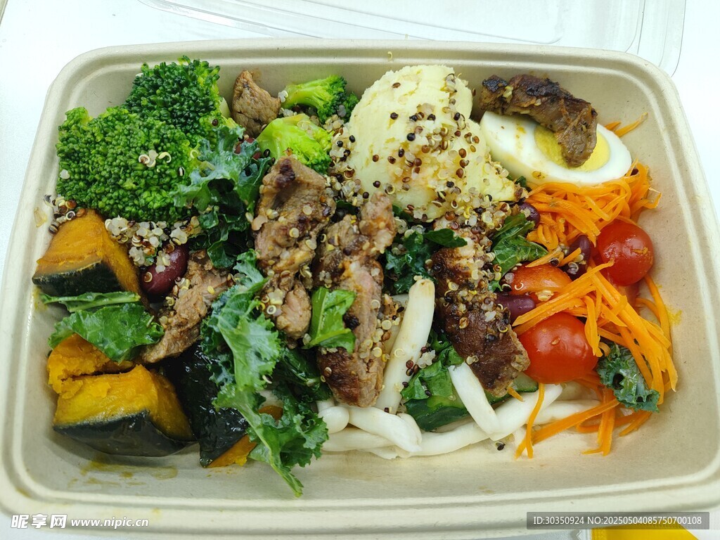 牛排牛肉洗车蔬菜便当