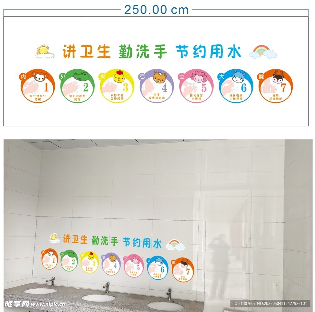 七步洗手法