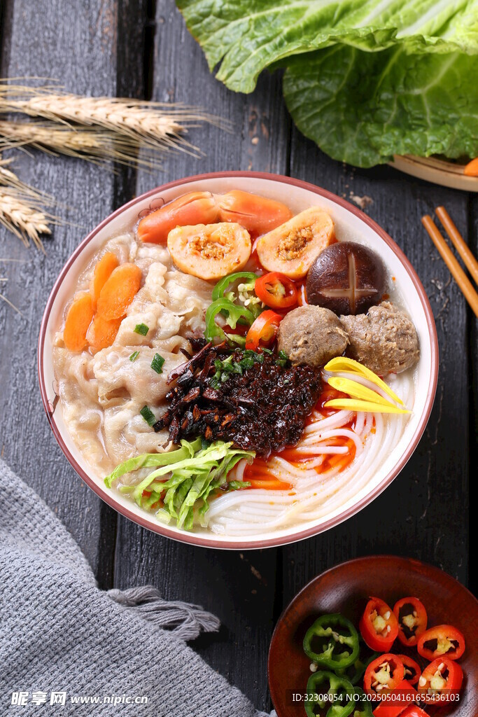美味多彩的特色风味汤面