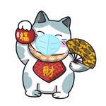 招财猫咪送福