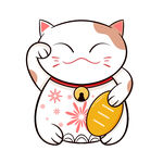 招财猫卡通形象