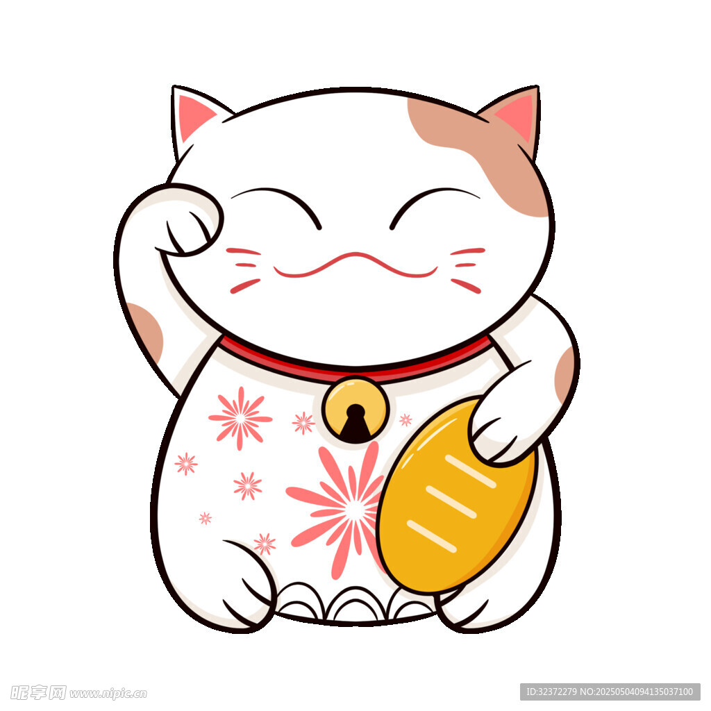 招财猫卡通形象
