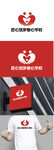 爱心学校标识设计