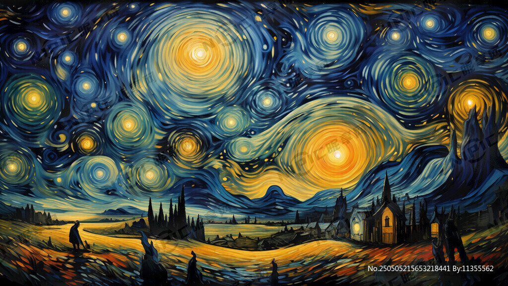 梵高的星空
