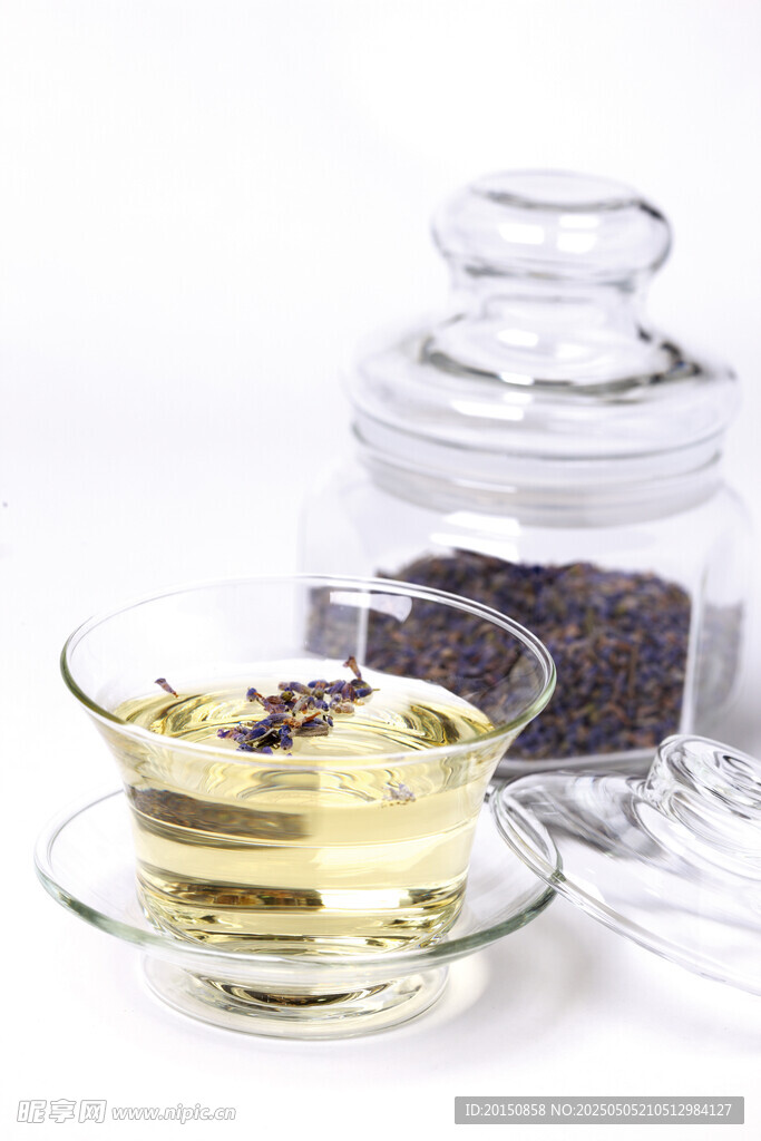 薰衣草花茶图片