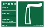 废气排放口标识牌
