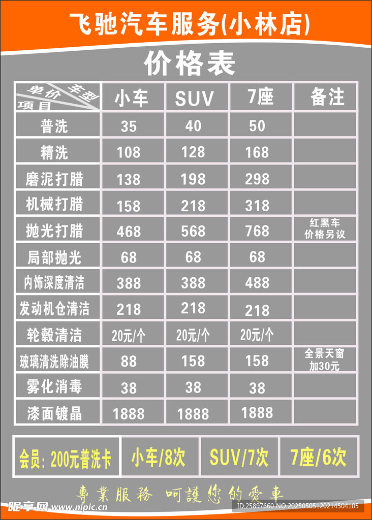飞利浦汽车照明价格表