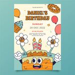 生日快乐海报素材