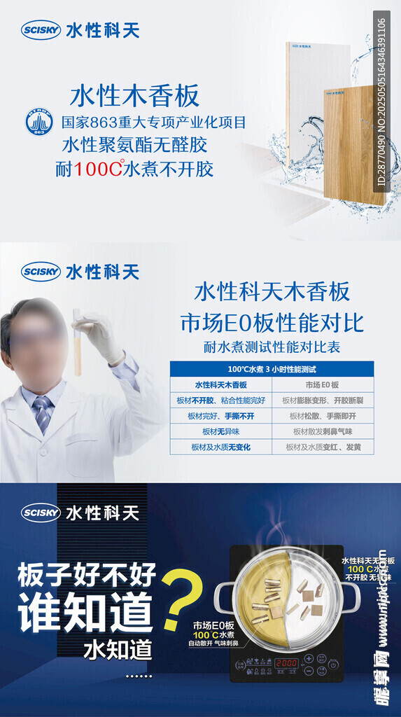 水性科天海报
