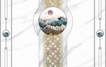 石纹山水