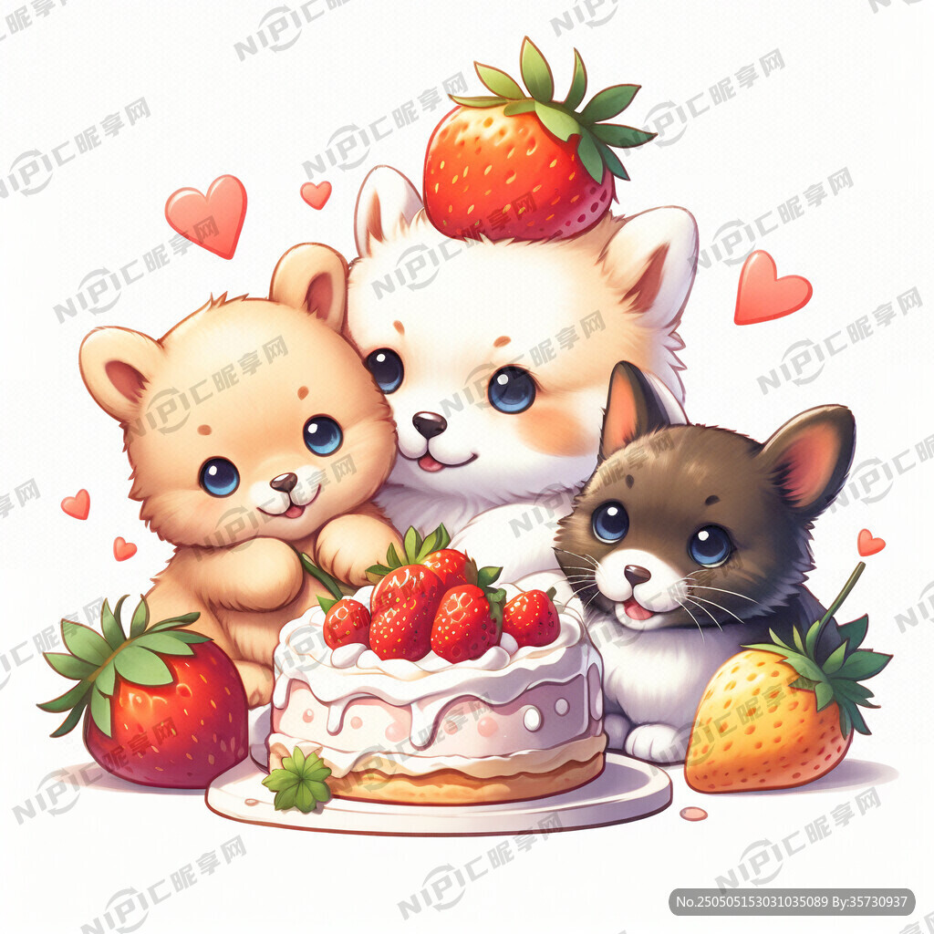 单独生成 可爱的小狗 小猫