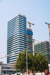 城市在建摩天大楼景观