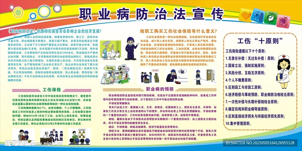 职业病防治宣传栏