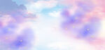 梦幻天空云彩背景图