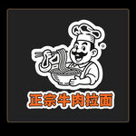 拉面厨师logo