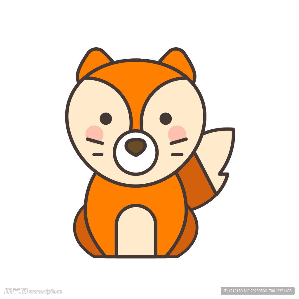 可爱小狐狸卡通形象