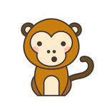 可爱小猴子卡通形象