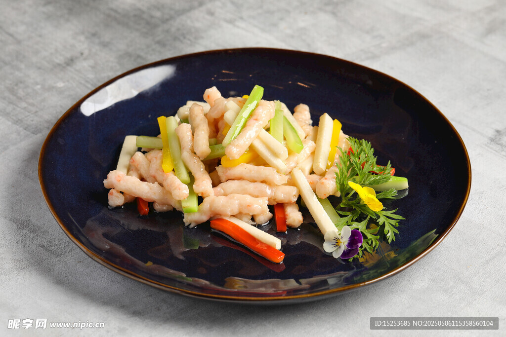 美味蔬菜炒肉丝
