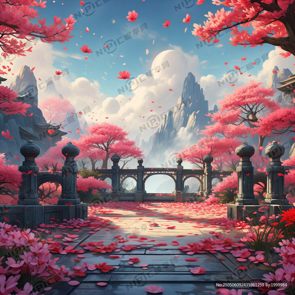 游戏梦幻唯美新中式风景 超高清
