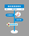 求职方向指引路标