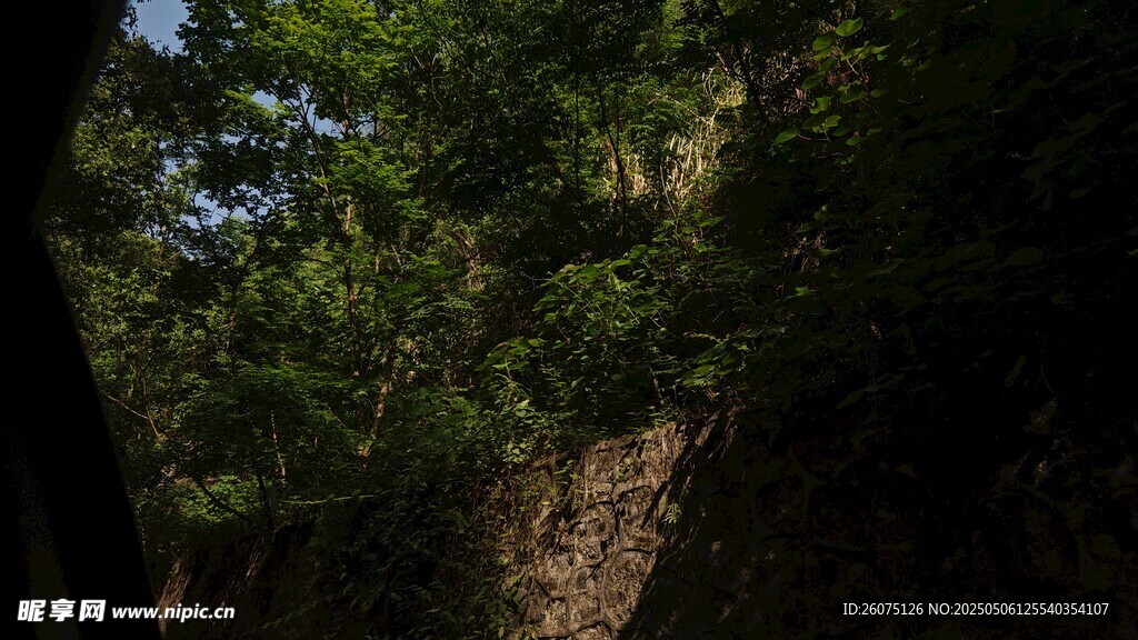 山间岩石