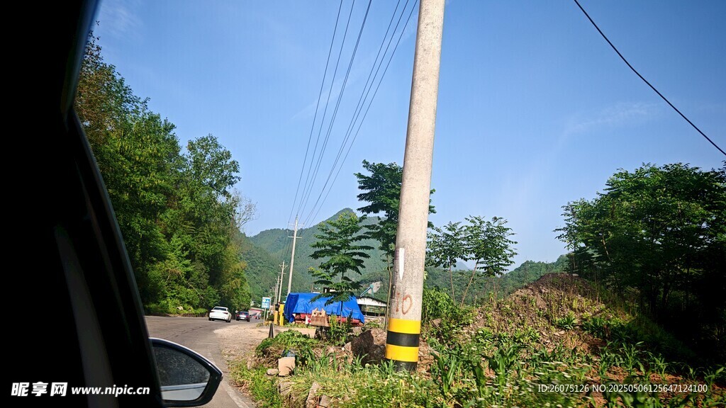 电线杆 