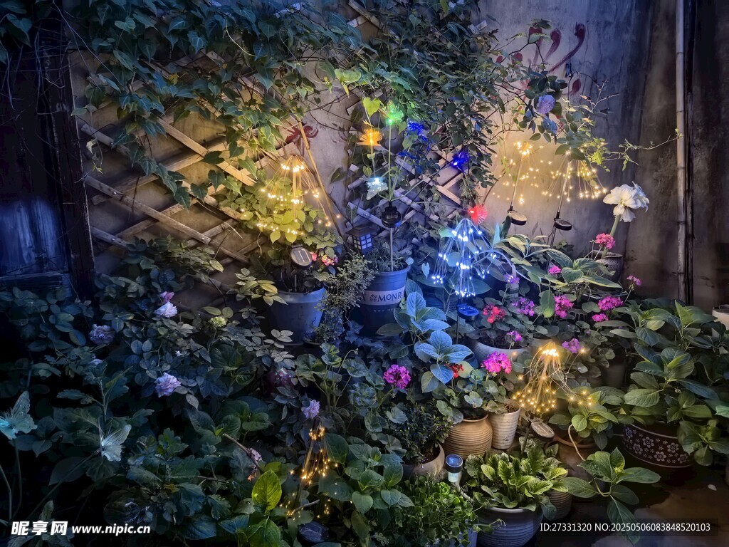 梦幻绿植花卉庭院景观