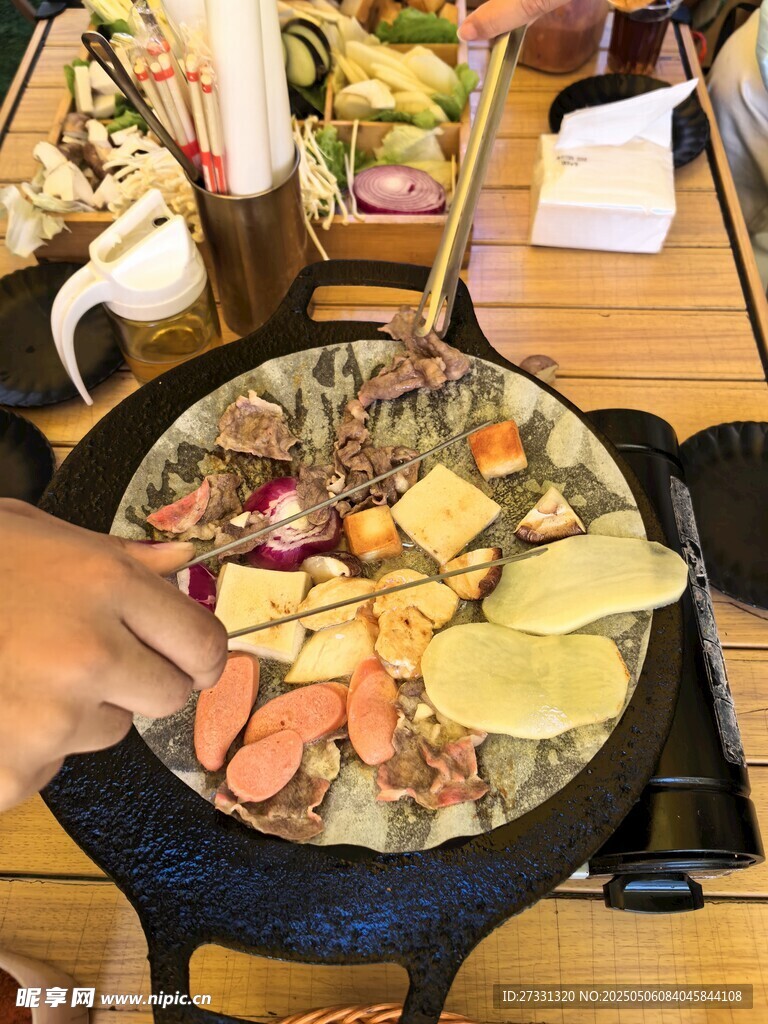 美味拼盘 多样食材诱人