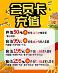 会员卡充值优惠活动海报