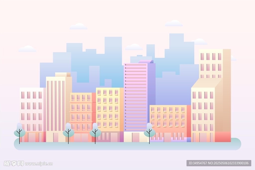 城市背景素材