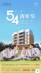 54青年节海报