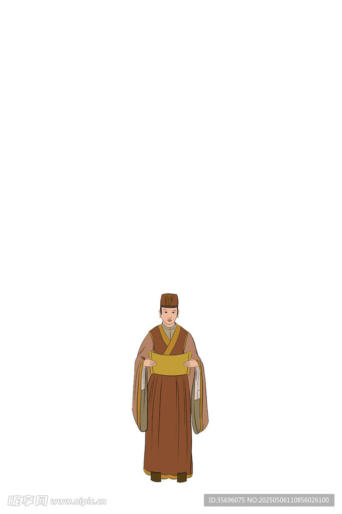 古代人物造型玩偶