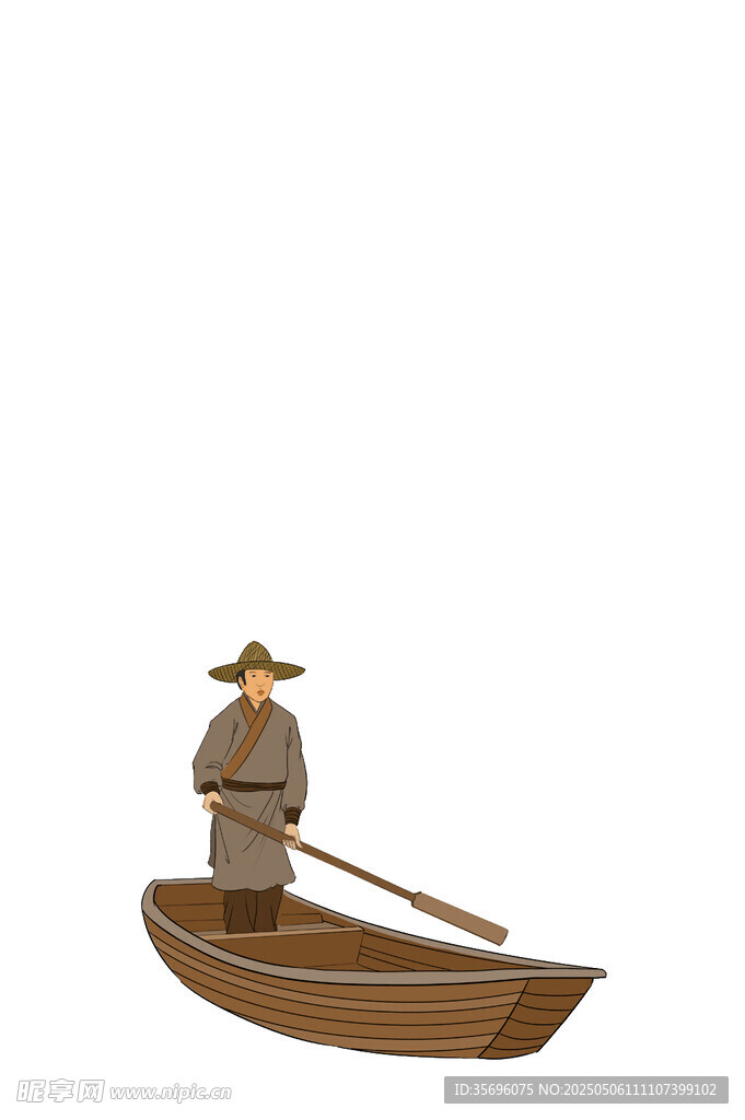 古风小船模型摆件