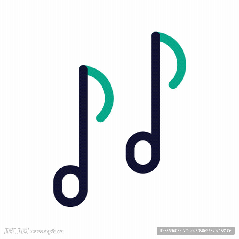 简约音符图标