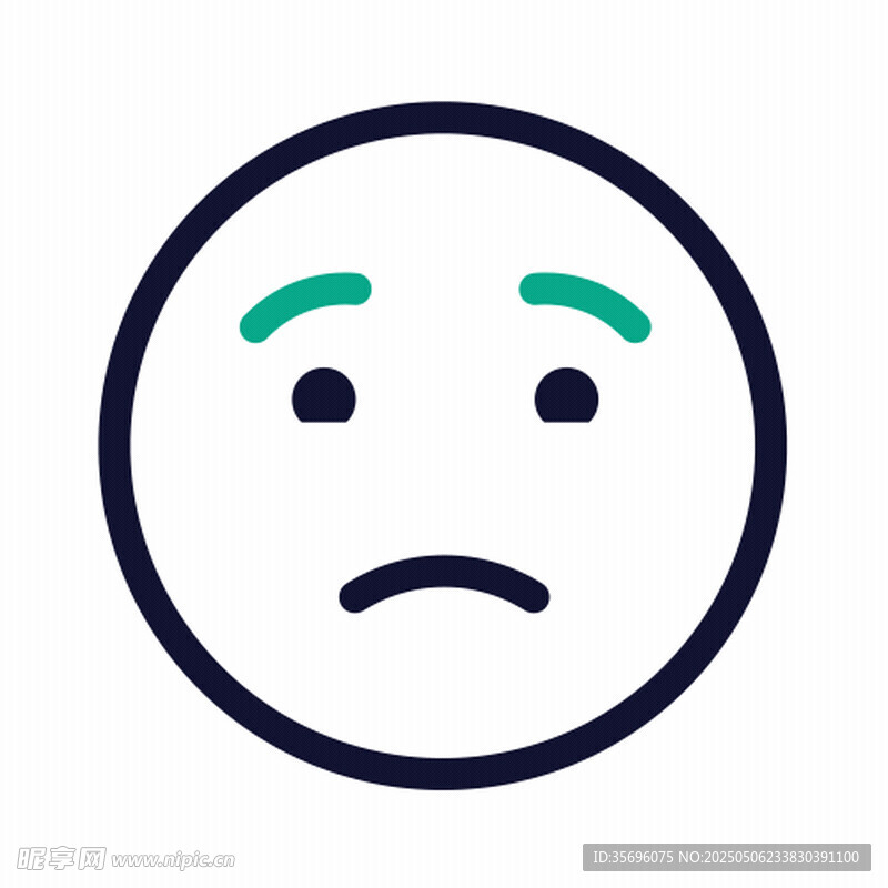 悲伤表情符号
