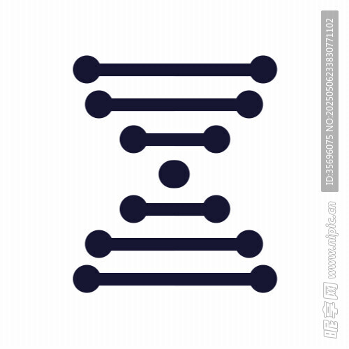 简约线条连接图标设计