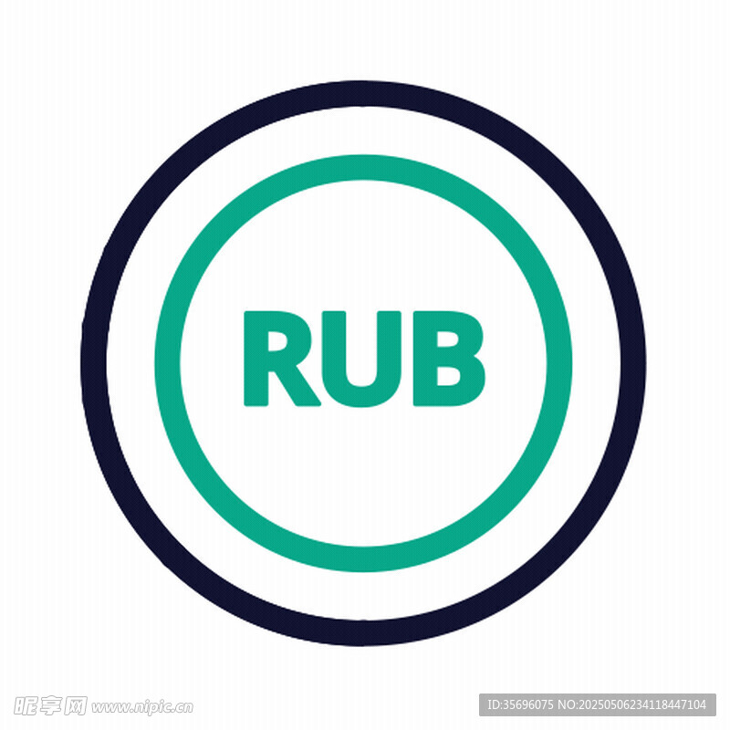 RUB标志图标