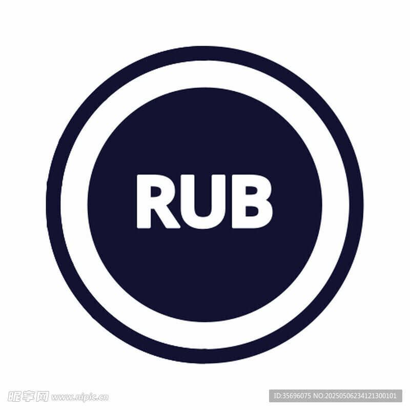 RUB货币符号图标