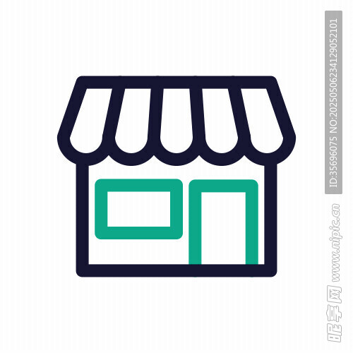 简约商店图标