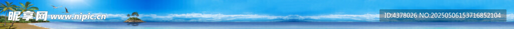 长幅海景