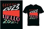 2023新年主题T恤设计