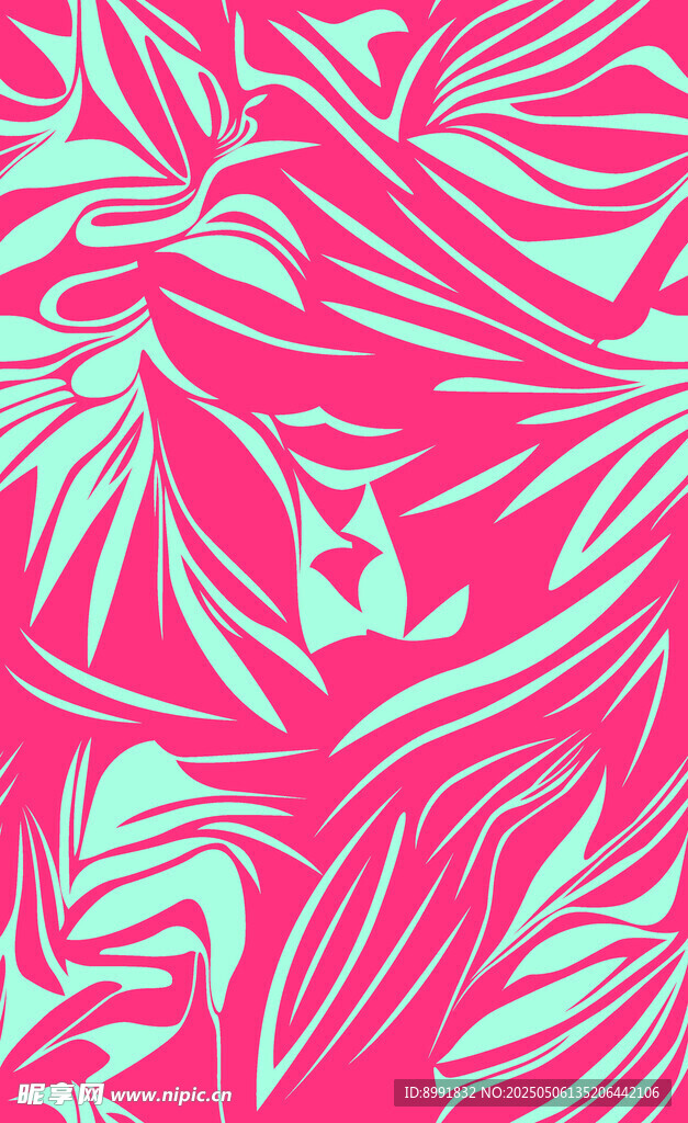 色块花