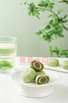 清新抹茶卷 搭配绿茶享受