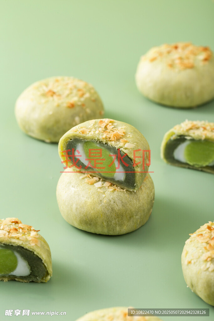 多彩夹心酥饼诱人呈现