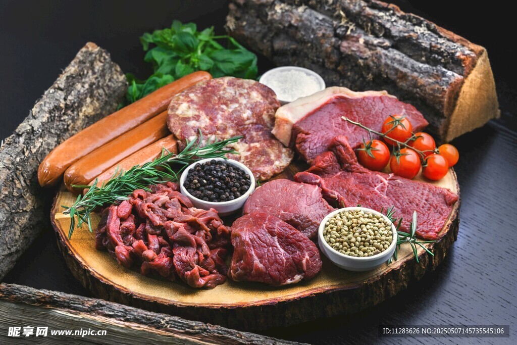 精选多样新鲜肉类食材